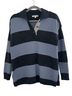Madewell Stripes Blue Gray Wool Sweater Size M - photo 10