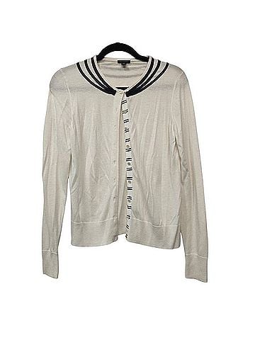 Ann Taylor Sailor Collar Cardigan Sweater Cardigan (view 1)