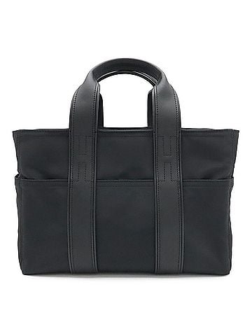 Hermès HERMES Acapulco PM Tote Bag, Handbag, Nylon Leather, Black (view 2)