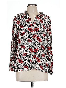 Tucker Tucker Long Sleeve Silk Top (view 1)