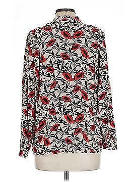 Tucker Tucker Long Sleeve Silk Top (view 2)