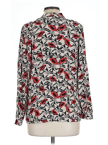 Tucker Tucker Long Sleeve Silk Top (view 2)