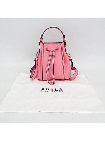 FURLA Furla MIASTELLA Mini Bucket Bag WB00592 Women's Leather Handbag,Shoulder Bag Pink (view 2)