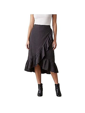 Isaac Mizrahi Live! Ruffle Flounce Skirt Casual Skirt (view 1)