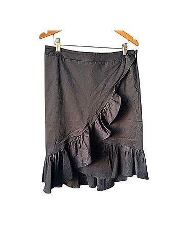 Isaac Mizrahi Live! Ruffle Flounce Skirt Casual Skirt (view 2)