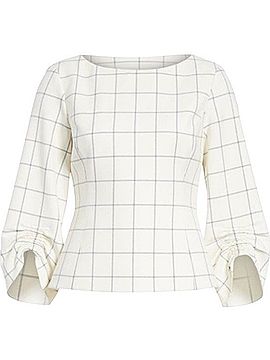 Tibi 3/4 Sleeve Blouse (view 1)