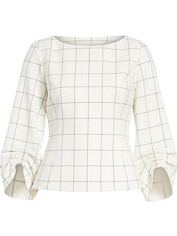 Tibi 3/4 Sleeve Blouse (view 1)