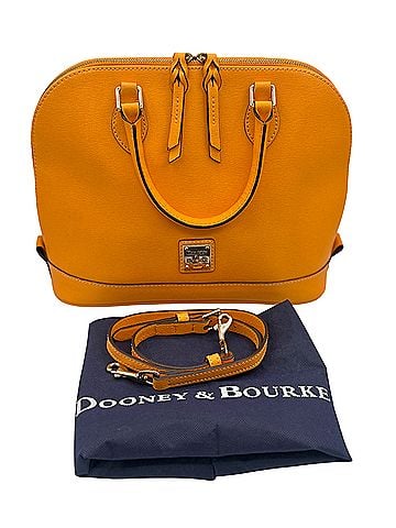 Dooney & Bourke Leather Satchel (view 2)