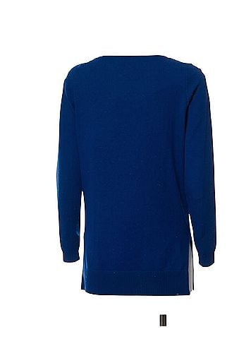 Allude V Neck Pullover Sweater (view 2)
