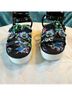 MSGM Floral Multi Color Black Sandals Size EU 41 - photo 5