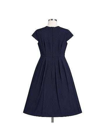 J.Crew J.Crew 365
Crepe Tie-Neck Dress Casual Dress (view 2)