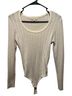 No Comment White Bodysuit Size L - photo 1