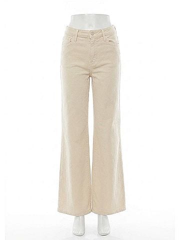 Dear John Fiona Wide Leg Jeans in Wheat (view 1)