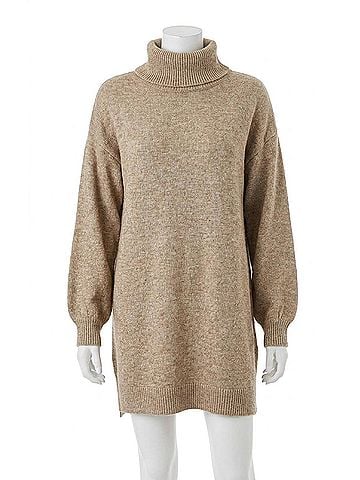 Show Me Your Mumu Chester Sweater Dress in Oatmeal Knit (view 1)