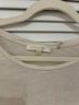 LoveShackFancy 100% Viscose Ivory Short Sleeve Blouse Size M - photo 3