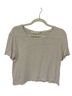 LoveShackFancy 100% Viscose Ivory Short Sleeve Blouse Size M - photo 1
