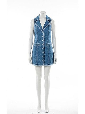 Show Me Your Mumu Maddox Mini Dress in Waterfall Blue (view 1)