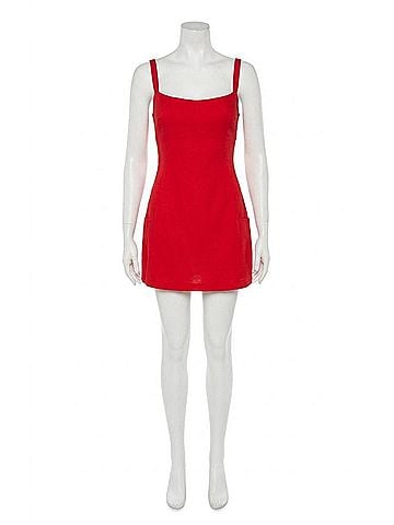 Show Me Your Mumu Emery Mini Dress in Sundried Tomato (view 1)