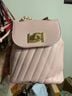 Bebe Pink Leather Backpack One size - photo 3