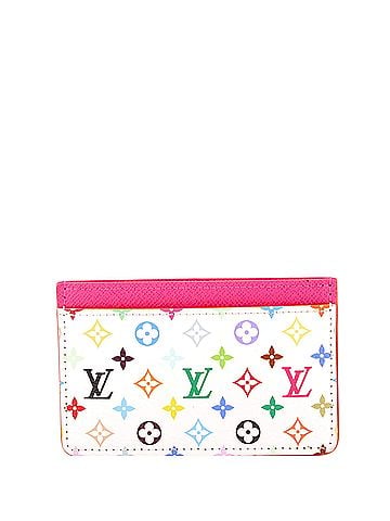 Louis Vuitton x Takashi Murakami Card Holder Monogram Multicolor with Leather (view 1)