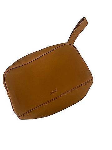 ABLE Leather Dopp Kit Leather Clutch (view 1)