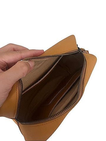 ABLE Leather Dopp Kit Leather Clutch (view 2)