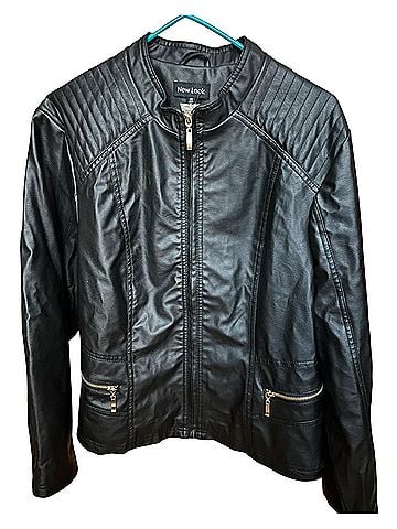 New Look Faux Leather Jacket (view 1)