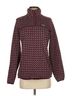 L.L.Bean 100% Polyester Houndstooth Burgundy L.L.Bean Pullover Sweater Size S - photo 1