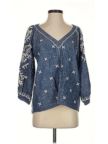 Sundance Sundance 3/4 Sleeve Blouse (view 1)