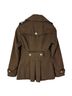 Miss Sixty 60% Wool 40% Viscose 100% Polyester Brown Coat Size S - photo 2