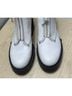 Coach 100% Leather White Boots Size 7 - photo 11