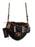 Bebe Black Leather Crossbody Bag One size - photo 1