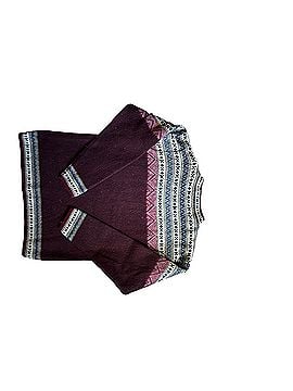 Hand Knit Ecuador Wool Pullover Sweater (view 2)