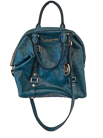 Michael Kors Leather Satchel (view 1)