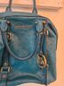 Michael Kors Blue Leather Satchel One size - photo 4