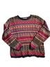NY Jeans Floral Multi Color Pullover Sweater Size S - photo 1
