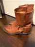 FRYE 100% Leather Brown Boots Size 7 1/2 - photo 3