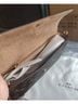 Coach Print Brown Leather Clutch One size - photo 4