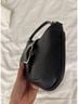 Mighty Fine Black Leather Clutch One size - photo 4