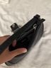 Mighty Fine Black Leather Clutch One size - photo 6
