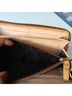 Coach Signature Canvas Logo Zip Around Wallet Card Holder  - photo 6