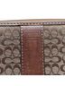 Coach Signature Canvas Logo Zip Around Wallet Card Holder  - photo 2