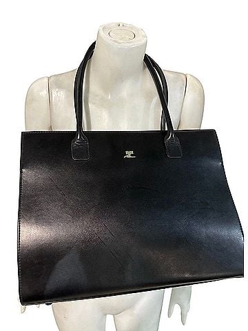 Courrèges Leather Tote (view 2)
