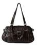 Longchamp Idole Brown Leather Shoulder Bag Baguette Vintage Y2K Silver Buckle Leather Hobo - photo 1
