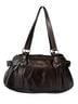 Longchamp Idole Brown Leather Shoulder Bag Baguette Vintage Y2K Silver Buckle Leather Hobo - photo 2