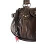 Longchamp Idole Brown Leather Shoulder Bag Baguette Vintage Y2K Silver Buckle Leather Hobo - photo 8