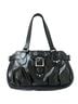 Longchamp Idole Black Leather Shoulder Bag Baguette Vintage Y2K Silver Buckle Leather Hobo - photo 1