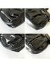 Longchamp Idole Black Leather Shoulder Bag Baguette Vintage Y2K Silver Buckle Leather Hobo - photo 6