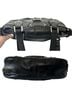 Longchamp Idole Black Leather Shoulder Bag Baguette Vintage Y2K Silver Buckle Leather Hobo - photo 10