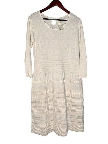 Sundance Cotton Silk Knit Sweater Dress Casual Dress (view 1)